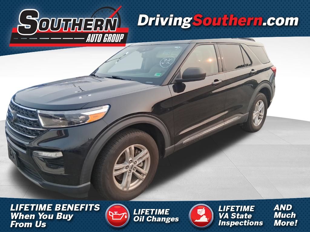 Black 2022 Ford Explorer SUV / Crossover All-Wheel Drive Automatic