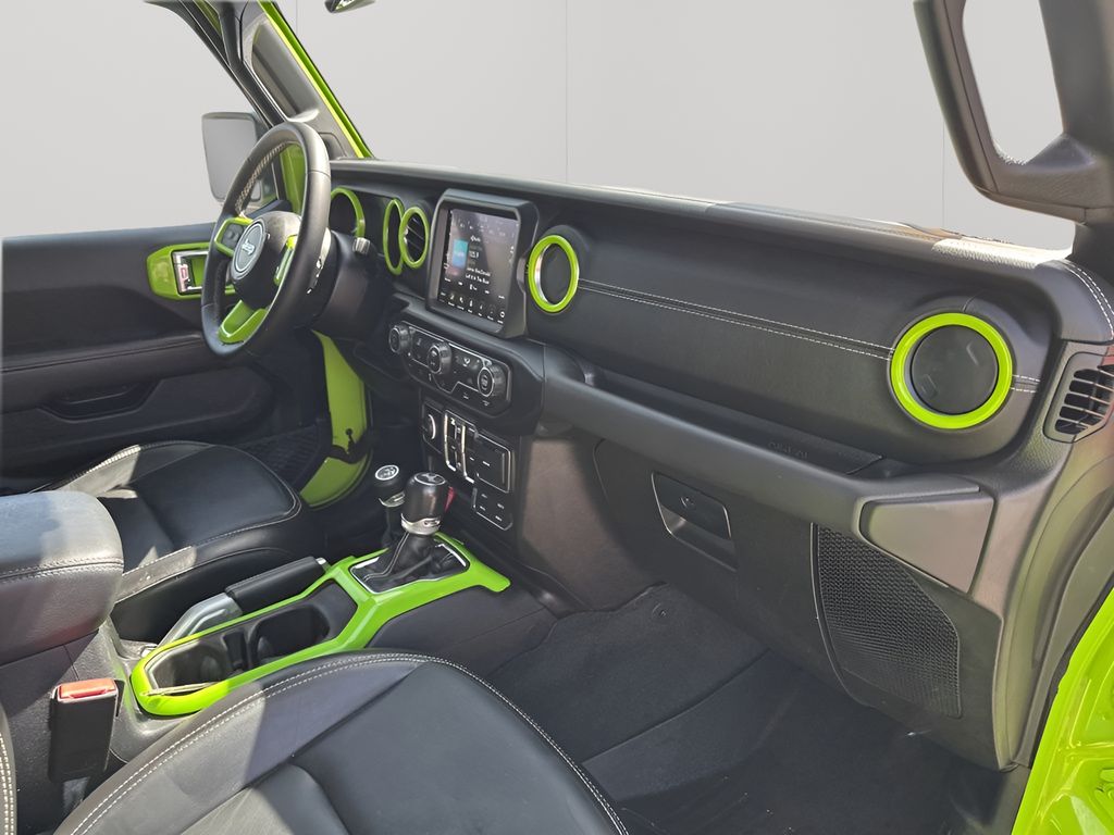 Used 2021 Green Jeep Unlimited Sahara 4xe image 13