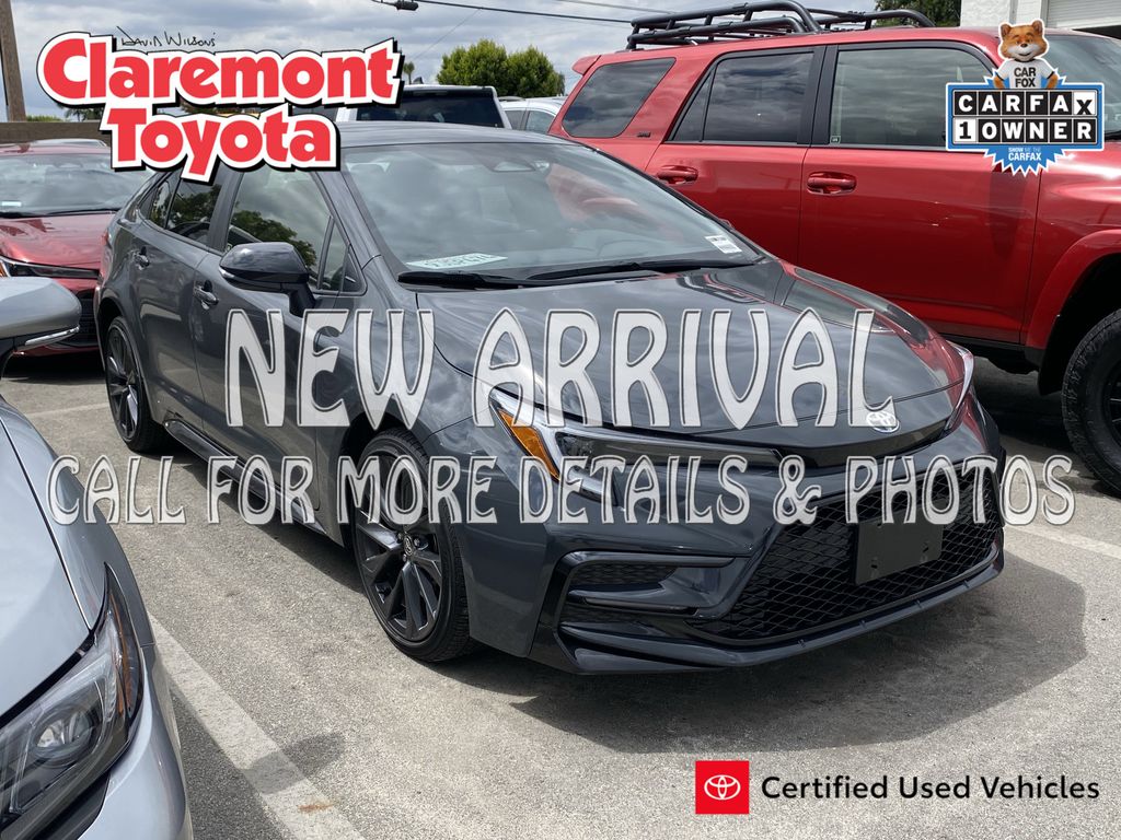 Underground 2024 Toyota Corolla SE FWD Sedan Front-Wheel Drive Continuously Variable Transmission