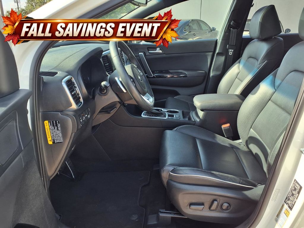 2021 Kia Sportage SX White at DeMontrond Auto Country