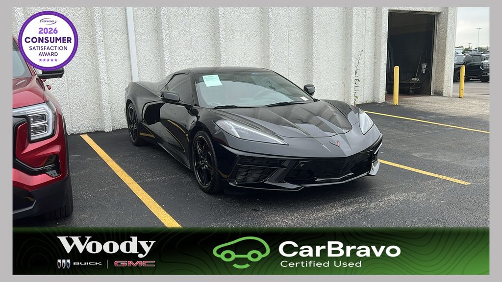 Black 2021 Chevrolet Corvette Convertible Rear-Wheel Drive 8-Speed Dual Clutch