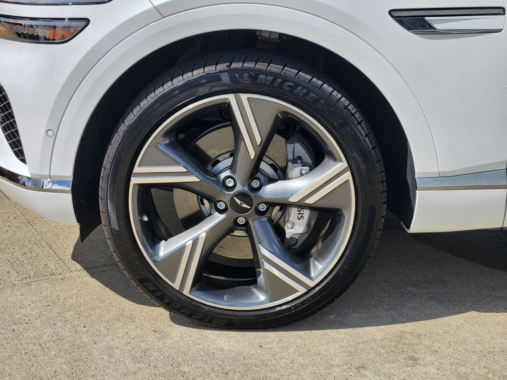 2025 Genesis GV80 3.5T Prestige White at Genesis of Spring