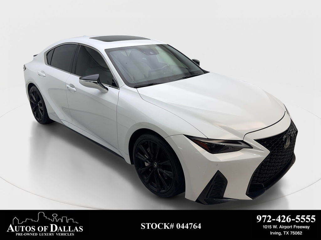 Ultra White 2021 Lexus IS Sedan Rear-Wheel Drive 8-Speed Automatic
