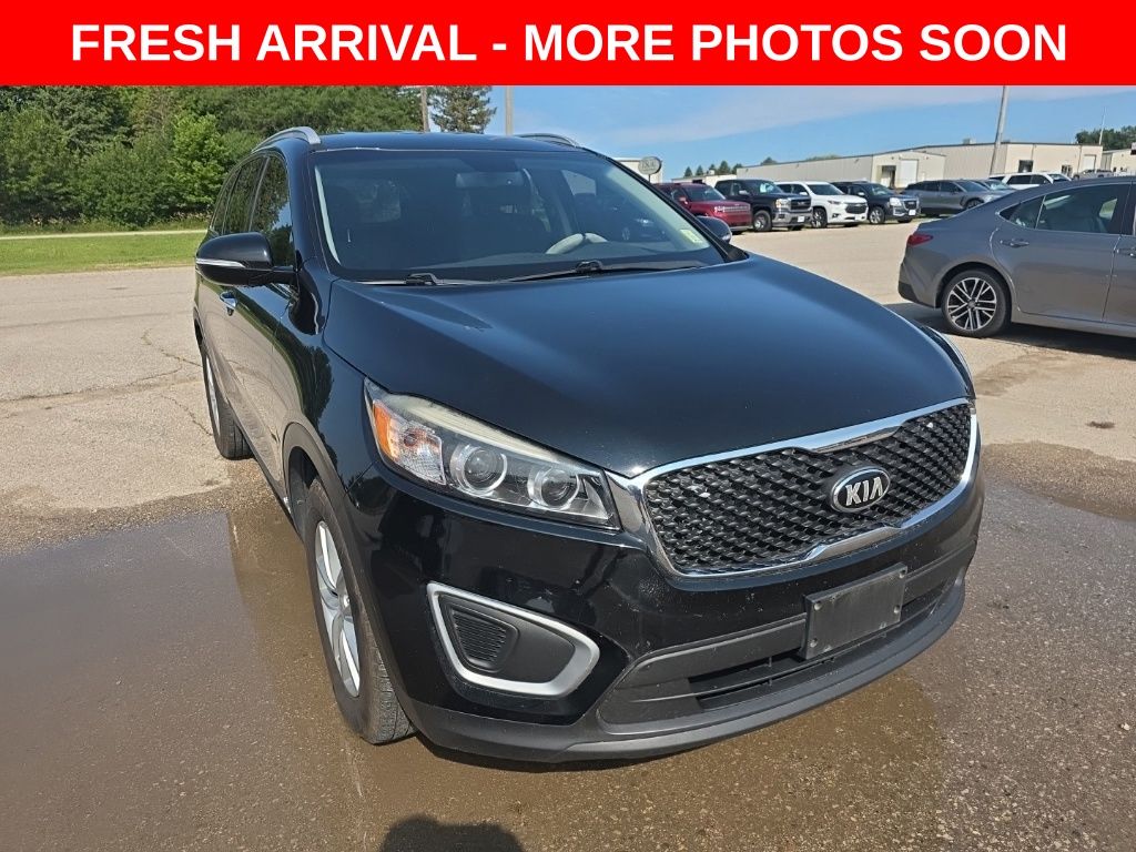 Ebony Black 2018 Kia Sorento SUV / Crossover All-Wheel Drive 6-Speed Automatic