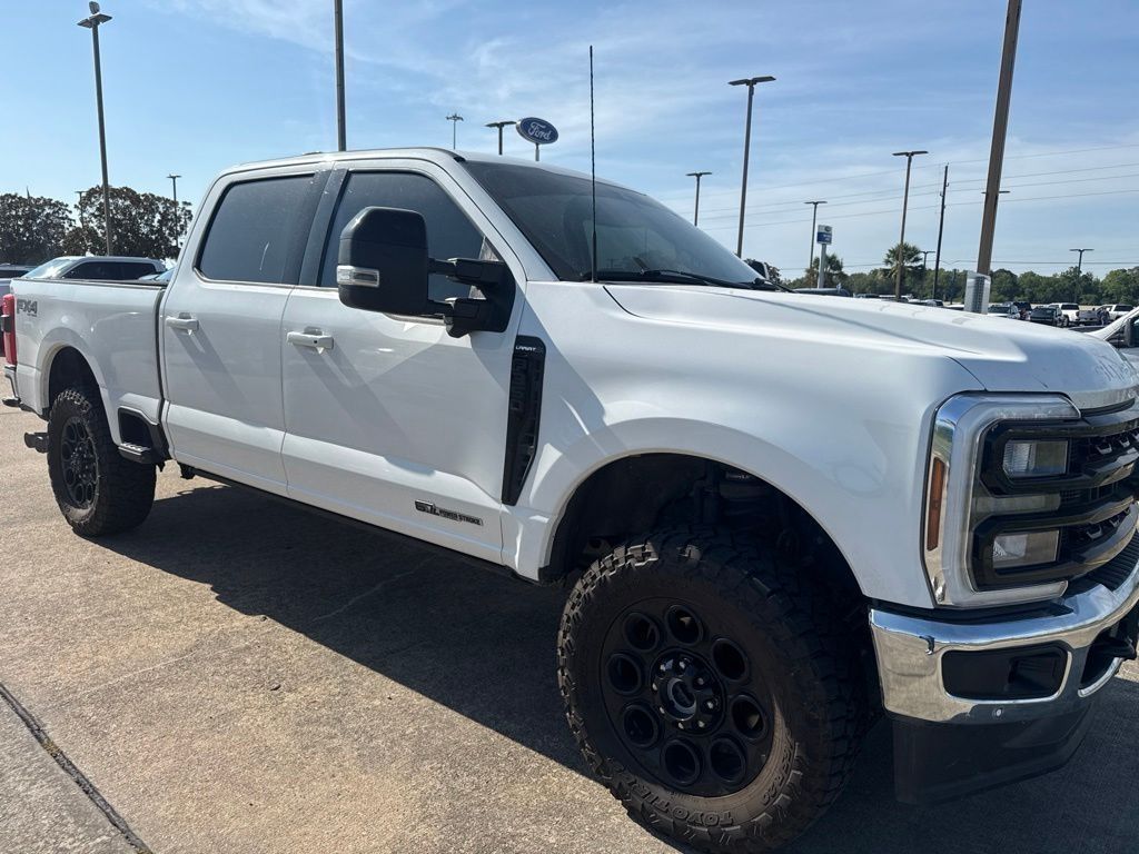 2024 Ford F-350SD Lariat White at Cook Ford