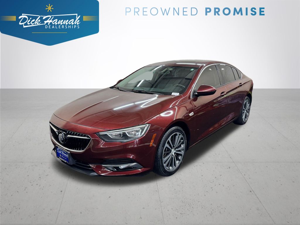 Rioja Red Metallic 2018 Buick Regal Sportback Sedan All-Wheel Drive 8-Speed Automatic