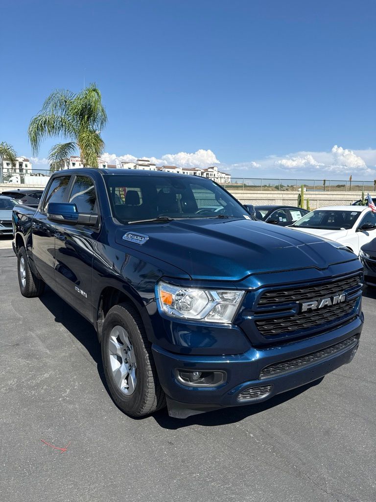 Patriot Blue Pearlcoat 2023 RAM 1500 Pickup Truck 4X2 8-Speed Automatic