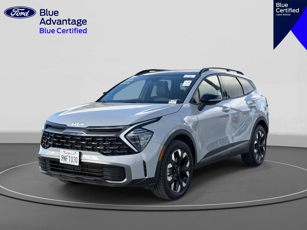 Wolf Gray 2024 Kia Sportage SUV / Crossover All-Wheel Drive 8-Speed Automatic