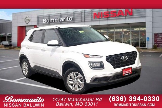 Ceramic White 2021 Hyundai Venue SE FWD SUV / Crossover Front-Wheel Drive Continuously Variable Transmission