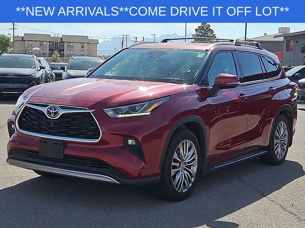 Pearl 2022 Toyota Highlander SUV / Crossover Front-Wheel Drive 8-Speed Automatic