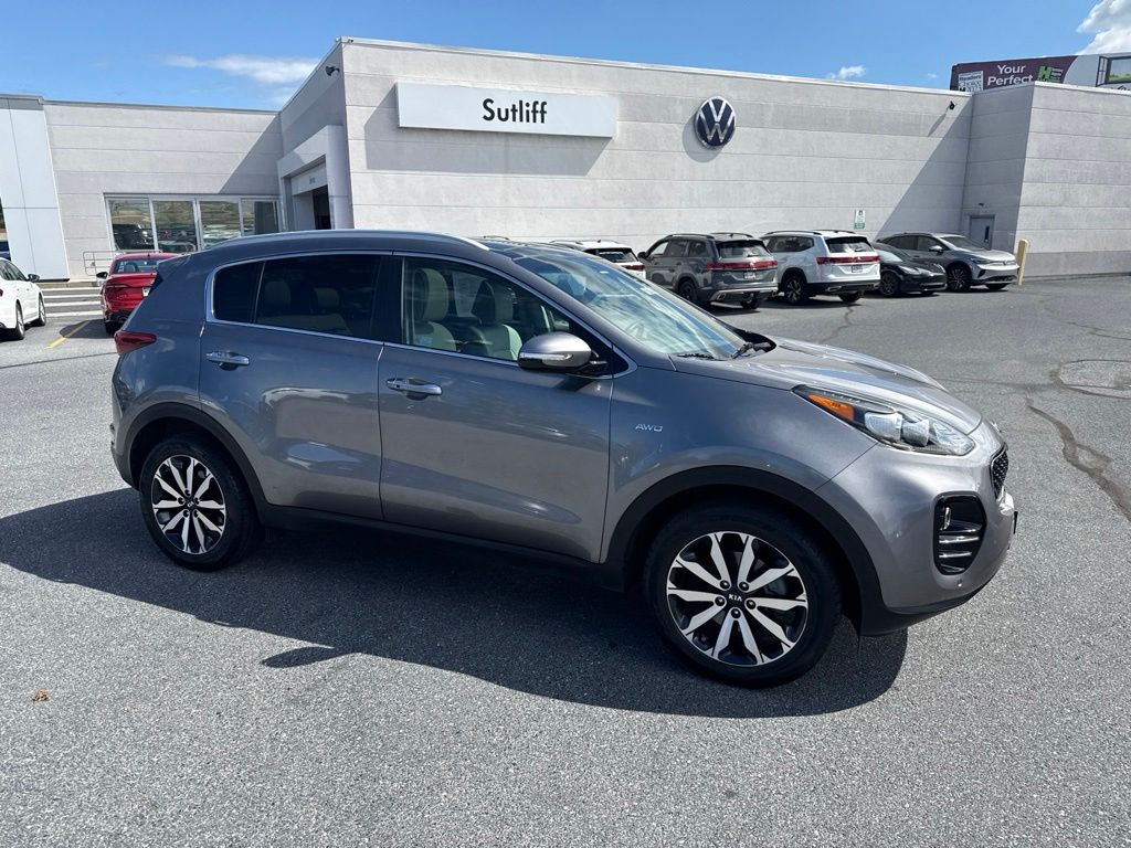 2017 Kia Sportage EX Silver at Bob Ruth Ford