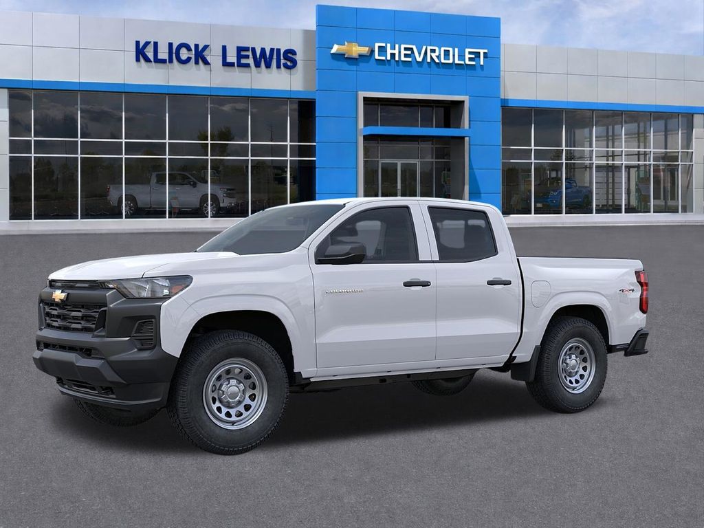 2026 Chevrolet Colorado Work Truck White at Spitzer Acura