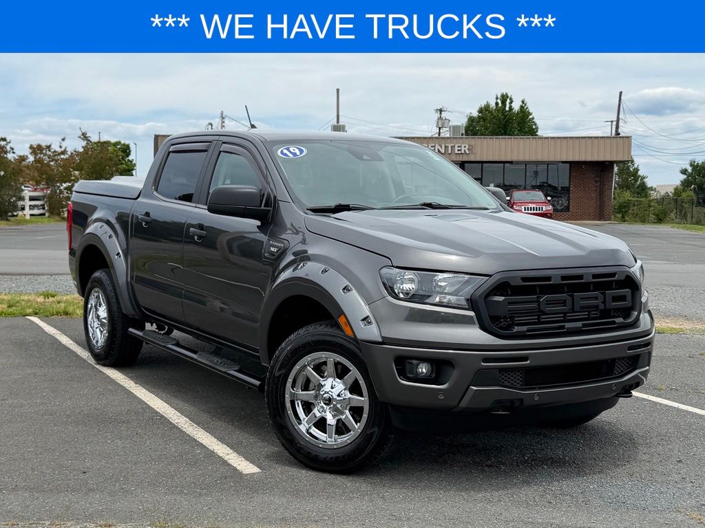 Gray (Magnetic Metallic) 2019 Ford Ranger Pickup Truck 4X2 Automatic