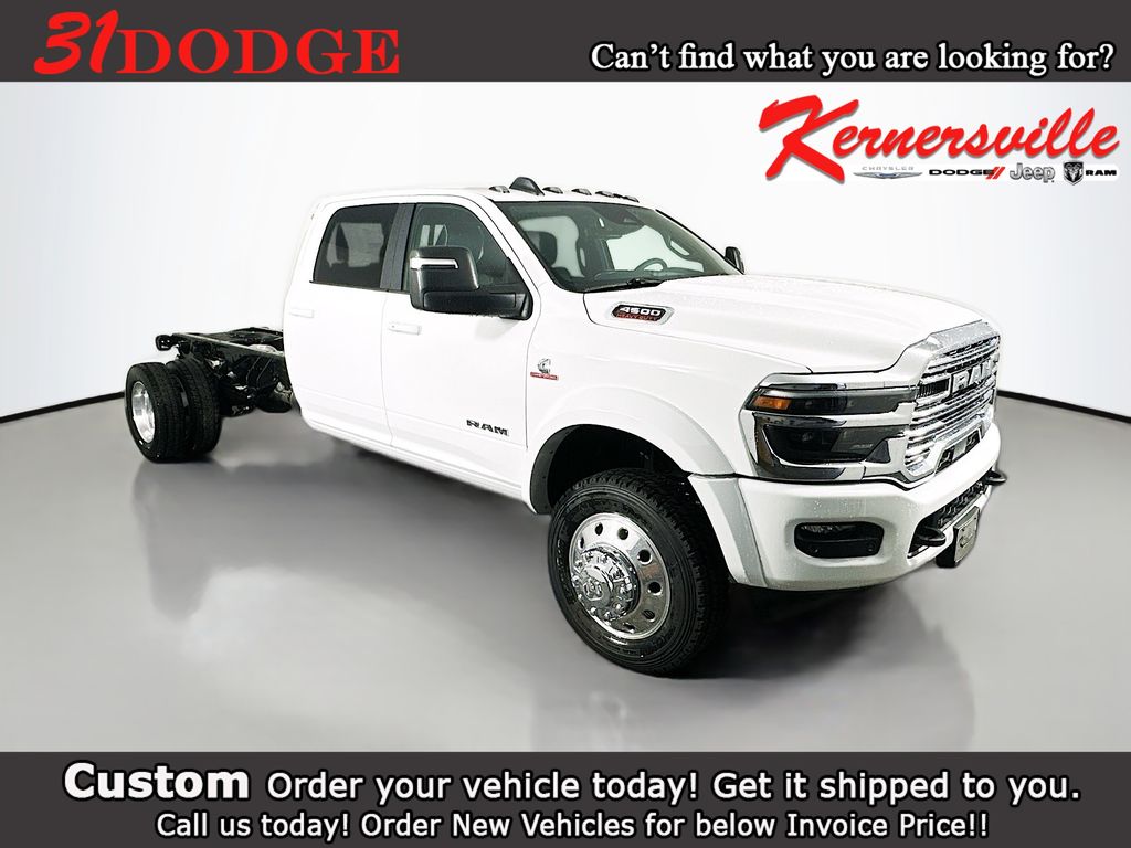 Bright White Clearcoat 2026 RAM 4500 Chassis Pickup Truck  Automatic