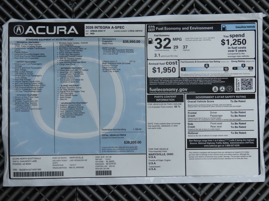 Thumbnail: 2026 Acura Integra - 9