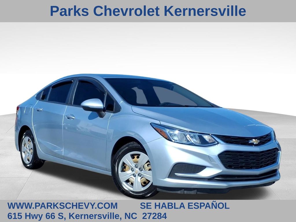 Arctic Blue 2018 Chevrolet Cruze LS Sedan FWD Sedan Front-Wheel Drive 6-Speed Automatic