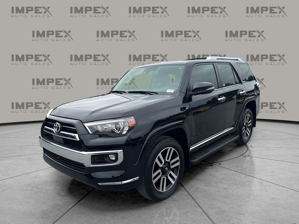 Midnight Black Metallic 2024 Toyota 4Runner Limited 4WD SUV / Crossover All-Wheel Drive 5-Speed Automatic