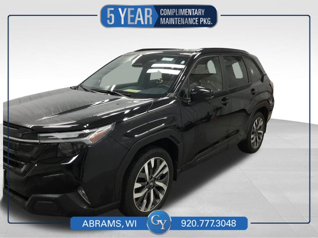 Crystal Black Silica 2025 Subaru Forester SUV / Crossover All-Wheel Drive Continuously Variable Transmission