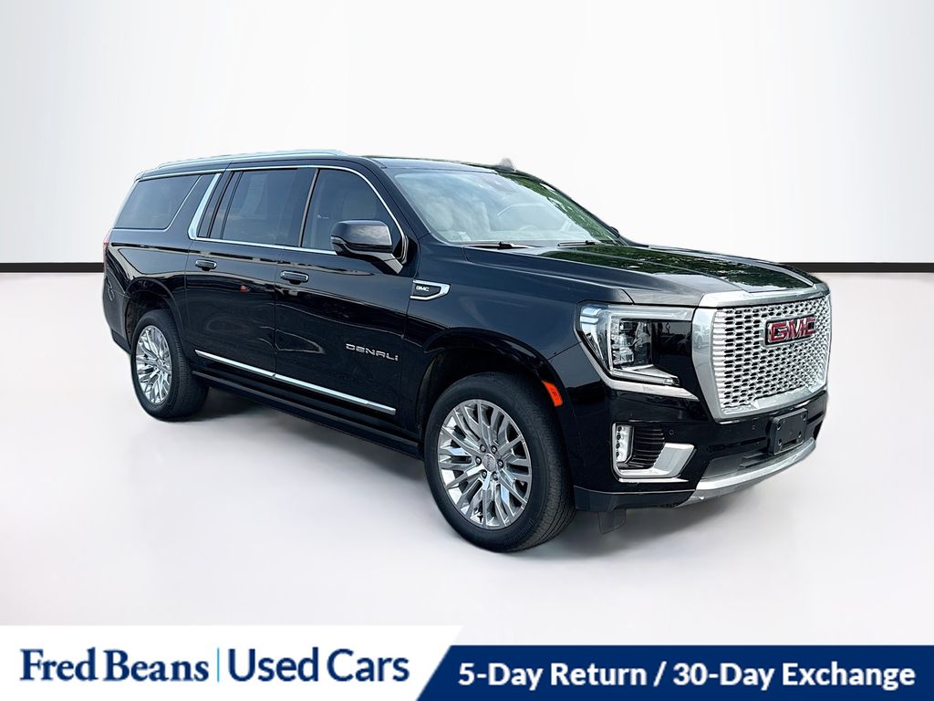 Onyx Black 2023 GMC Yukon XL SUV / Crossover Four-Wheel Drive Automatic
