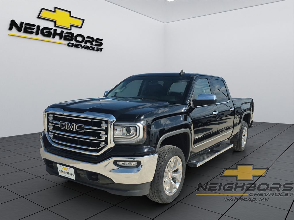 Onyx Black 2018 GMC Sierra 1500 Pickup Truck Four-Wheel Drive 6-Speed Automatic Overdrive