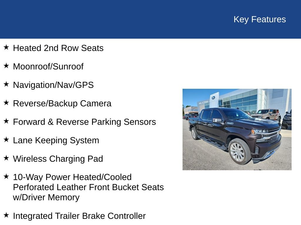 2019 Chevrolet Silverado 1500 High Country