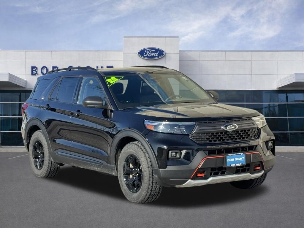 Used 2022 Ford Explorer TIMBERLINE with VIN 1FMSK8JH6NGA99293 for sale in Kansas City
