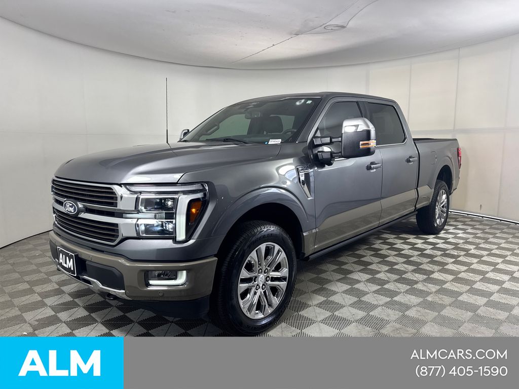 Gray Metallic 2025 Ford F-150 Pickup Truck Four-Wheel Drive Automatic