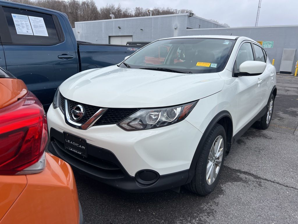 Glacier White 2017 Nissan Rogue Sport S AWD SUV / Crossover All-Wheel Drive Continuously Variable Transmission