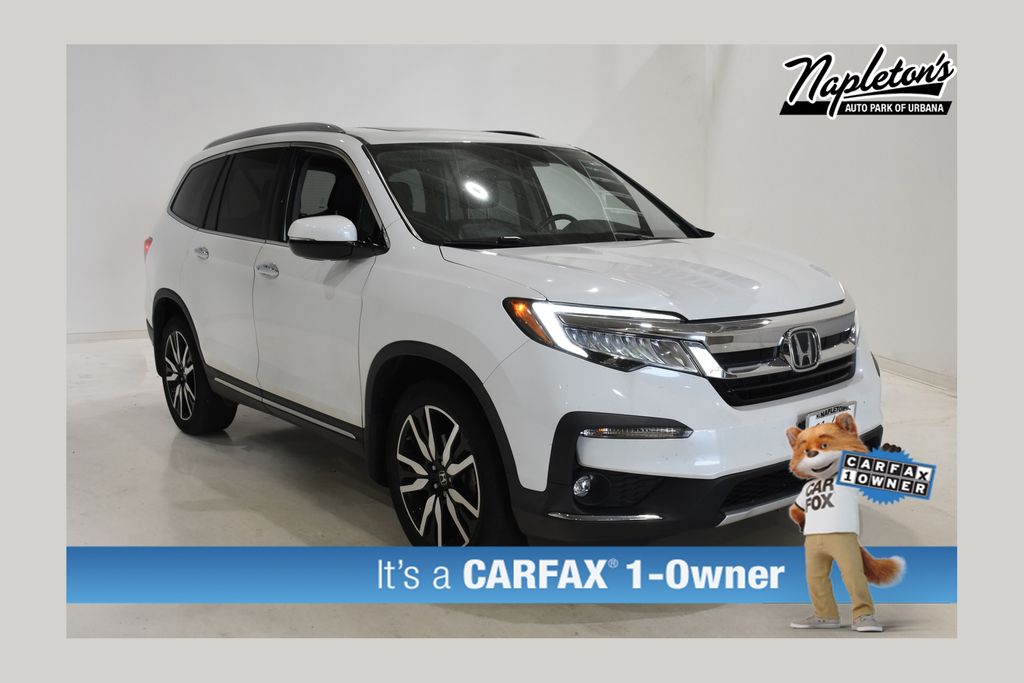 Platinum White Pearl 2022 Honda Pilot SUV / Crossover All-Wheel Drive 9-Speed Automatic