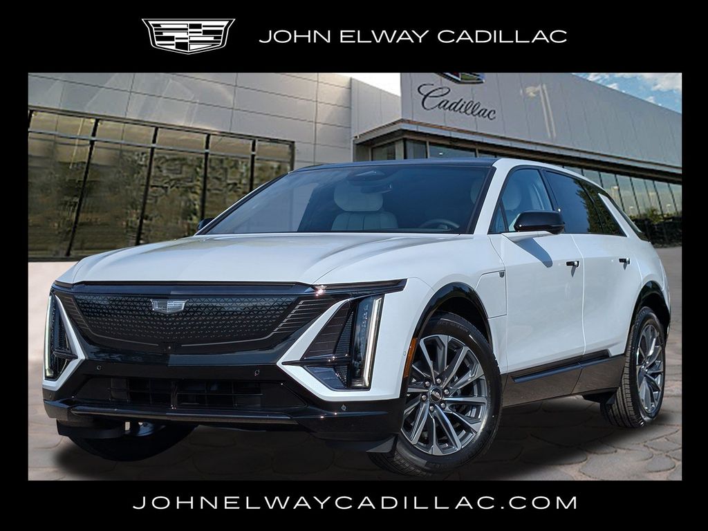Vibrant White Tricoat 2026 Cadillac LYRIQ SUV / Crossover All-Wheel Drive 1-Speed Automatic