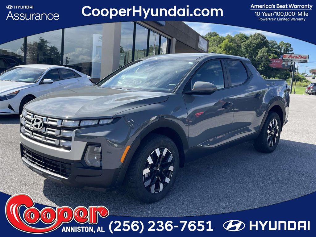 Hampton Gray 2026 Hyundai Santa Cruz Pickup Truck Front-Wheel Drive 8-Speed Automatic
