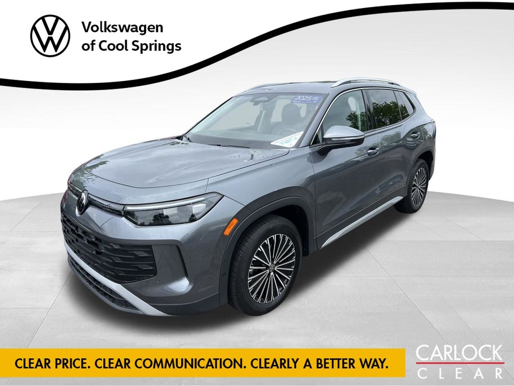 Platinum Gray Metallic 2025 Volkswagen Tiguan SUV / Crossover Front-Wheel Drive 8-Speed Automatic