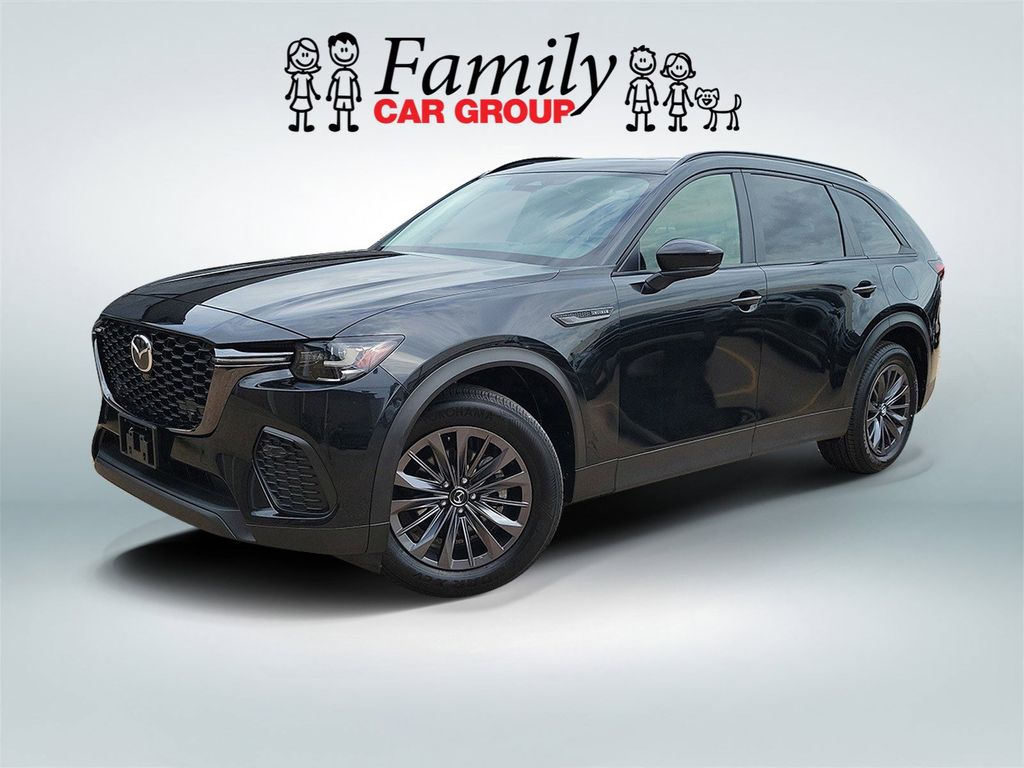 Jet Black Mica 2025 Mazda CX-70 3.3 Turbo Preferred AWD SUV / Crossover All-Wheel Drive 8-Speed Automatic