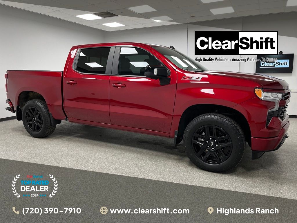 Radiant Red Tintcoat 2023 Chevrolet Silverado 1500 Pickup Truck Four-Wheel Drive 10-Speed Automatic