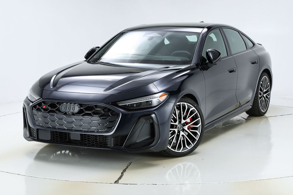 Firmament Blue Metallic 2026 Audi S5 quattro Premium Plus TFSI Sedan All-Wheel Drive 7-Speed Automatic