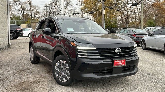 Super Black 2026 Nissan Kicks SV AWD SUV / Crossover All-Wheel Drive Continuously Variable Transmission