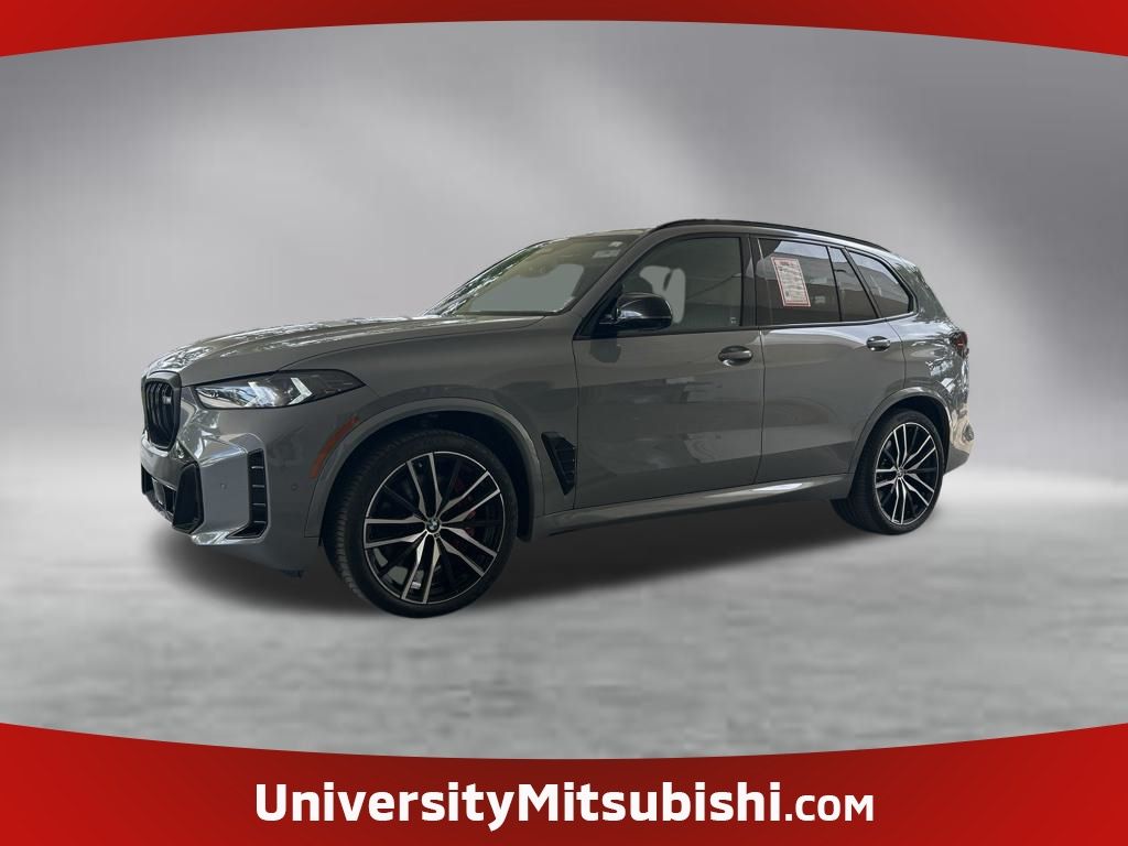 Silver 2024 BMW X5 SUV / Crossover All-Wheel Drive 8-Speed Automatic