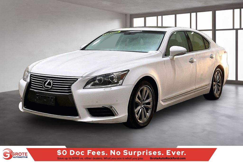 Starfire Pearl 2015 Lexus LS 460 AWD Sedan All-Wheel Drive 8-Speed Automatic