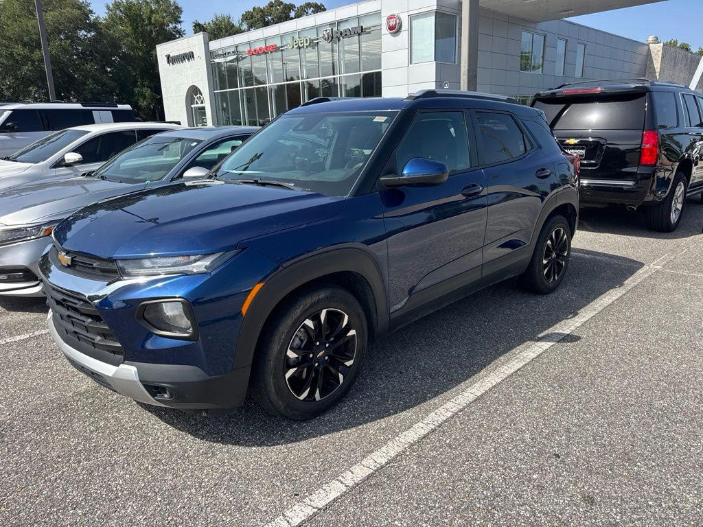 Blue Glow Metallic 2022 Chevrolet Trailblazer SUV / Crossover Front-Wheel Drive Continuously Variable Transmission