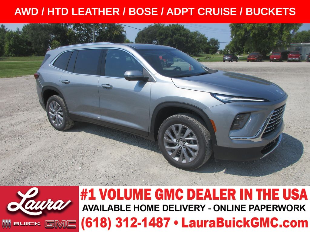 Moonstone Gray Metallic 2026 Buick Enclave SUV / Crossover Four-Wheel Drive 8-Speed Automatic