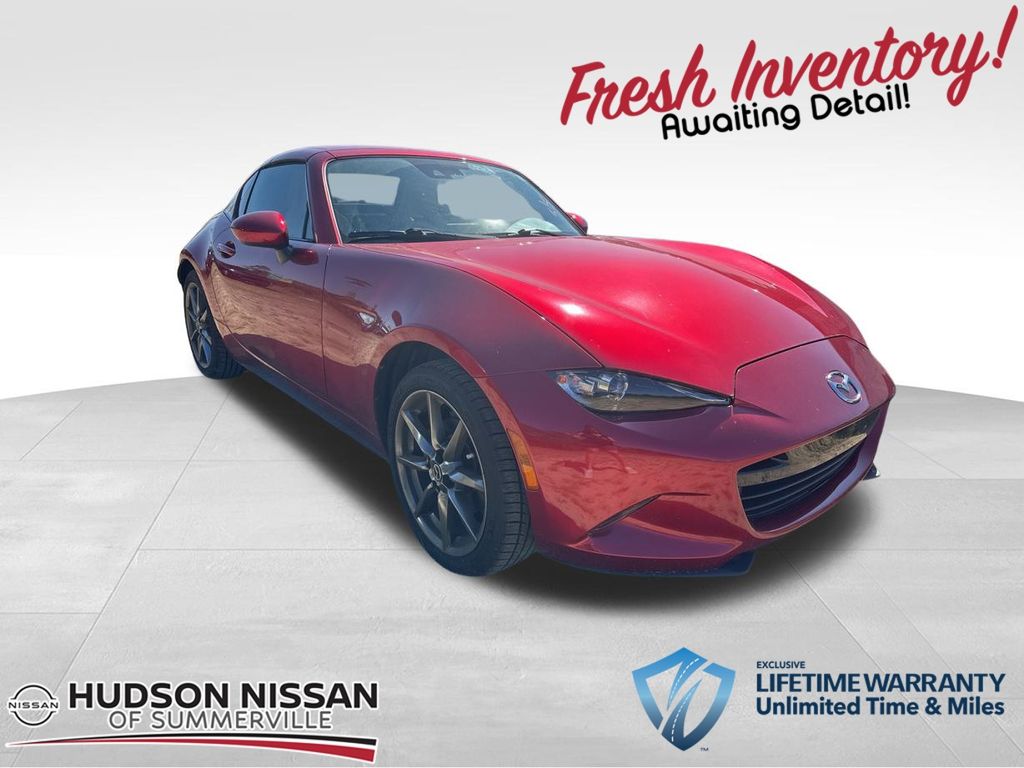 2020 Soul Red Crystal Metallic Mazda MX-5 Miata RF Grand Touring RWD Convertible