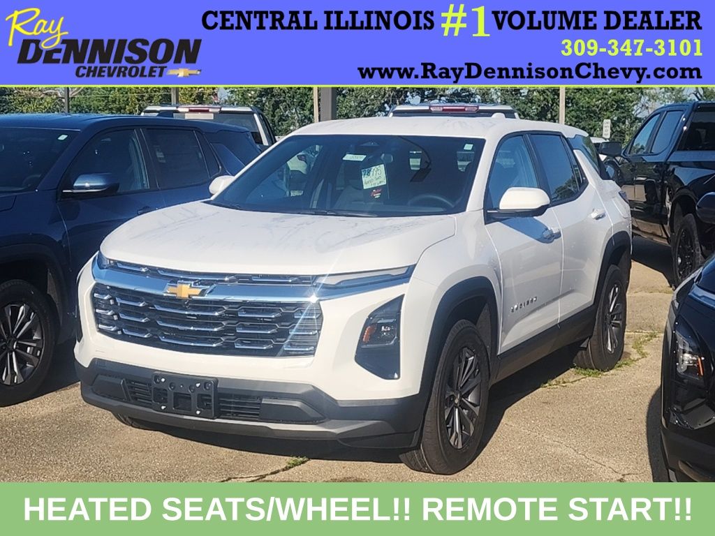 Summit White 2027 Chevrolet Equinox SUV / Crossover Front-Wheel Drive 8-Speed Automatic