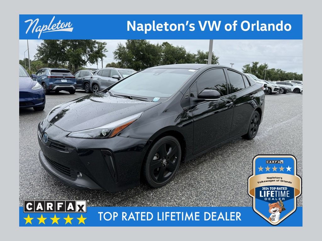Midnight Black Metallic 2022 Toyota Prius Nightshade FWD Hatchback Front-Wheel Drive Continuously Variable Transmission