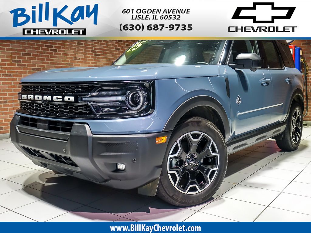 Blue (Azure Gray Metallic) 2025 Ford Bronco Sport SUV / Crossover All-Wheel Drive 8-Speed Automatic