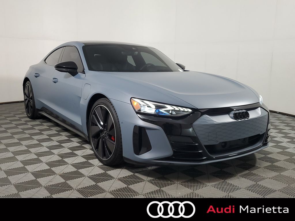 Kemora Gray Metallic 2024 Audi e-tron GT Sedan All-Wheel Drive 1-Speed Automatic