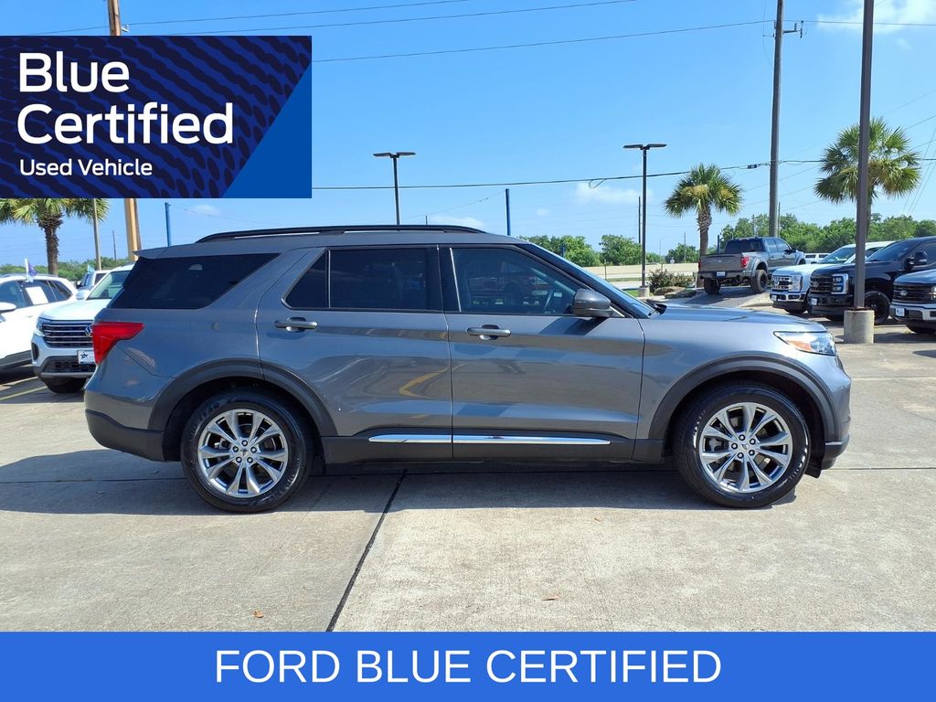 2022 Ford Explorer XLT Gray at DeMontrond Automotive Group