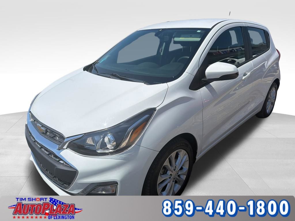 Summit White 2021 Chevrolet Spark 1LT FWD Hatchback Front-Wheel Drive Continuously Variable Transmission