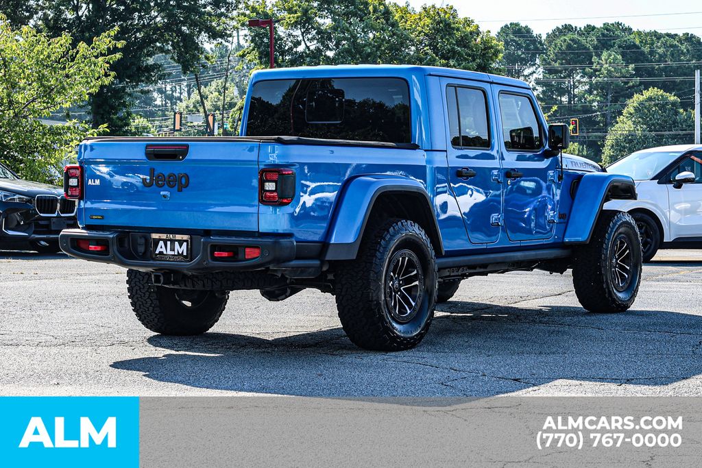 Used 2021 Blue Jeep Rubicon image 5