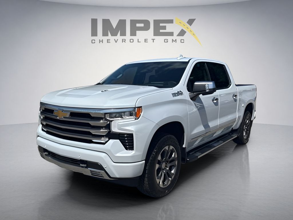 Polar White Tricoat 2026 Chevrolet Silverado 1500 Pickup Truck Four-Wheel Drive Automatic