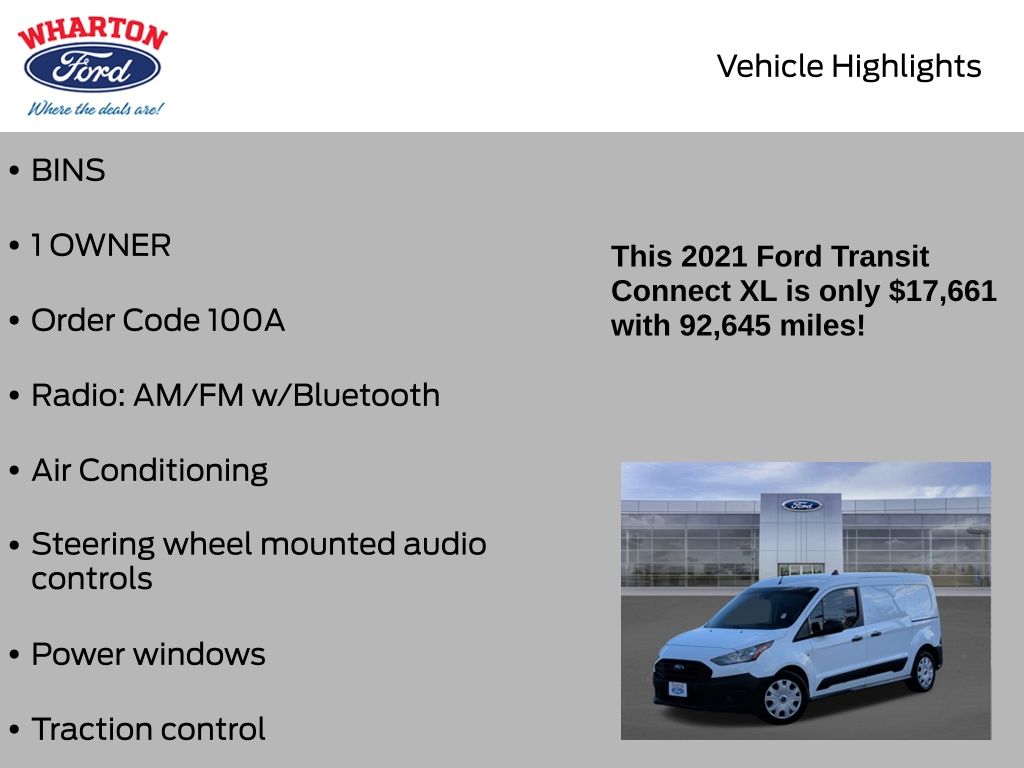 2021 Ford Transit Connect XL - 5